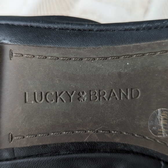 LUCKY BRAND Echo Leather Ballet Flats, Size 9.5 - Picture 4 of 5